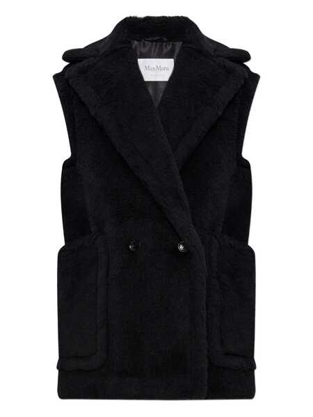 Geci Max Mara Max Mara Max Mara Black Fur Vest Black Femei (BM 19321659) 1