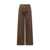 Max Mara Max Mara Max Mara Brown Pinstripe Plaid Trousers BROWN