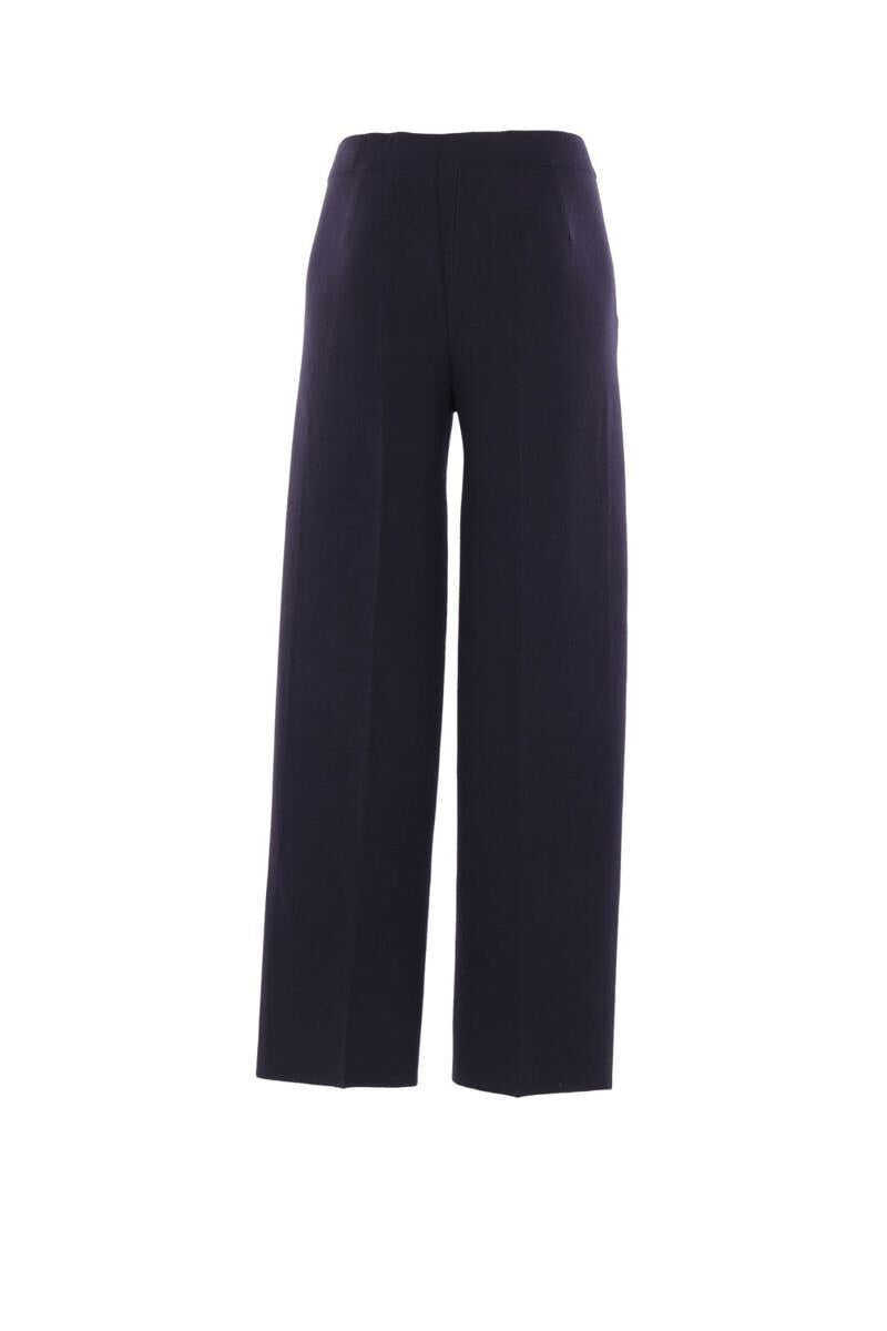 Pantaloni casual Max Mara Max Mara Trousers BLUE Femei (BM 19321692) 2