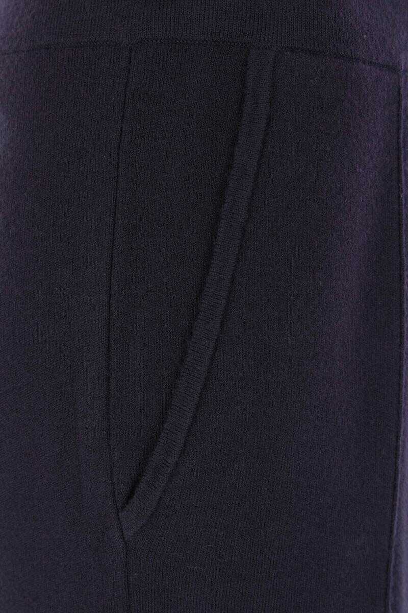 Pantaloni casual Max Mara Max Mara Trousers BLUE Femei (BM 19321692) 4