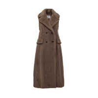 Geci Max Mara Max Mara Long Camel Fur Vest Femei