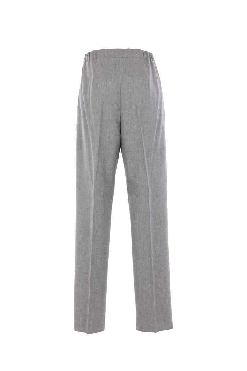 Pantaloni casual Max Mara Max Mara Trousers GREY Femei (BM 19321734) 2
