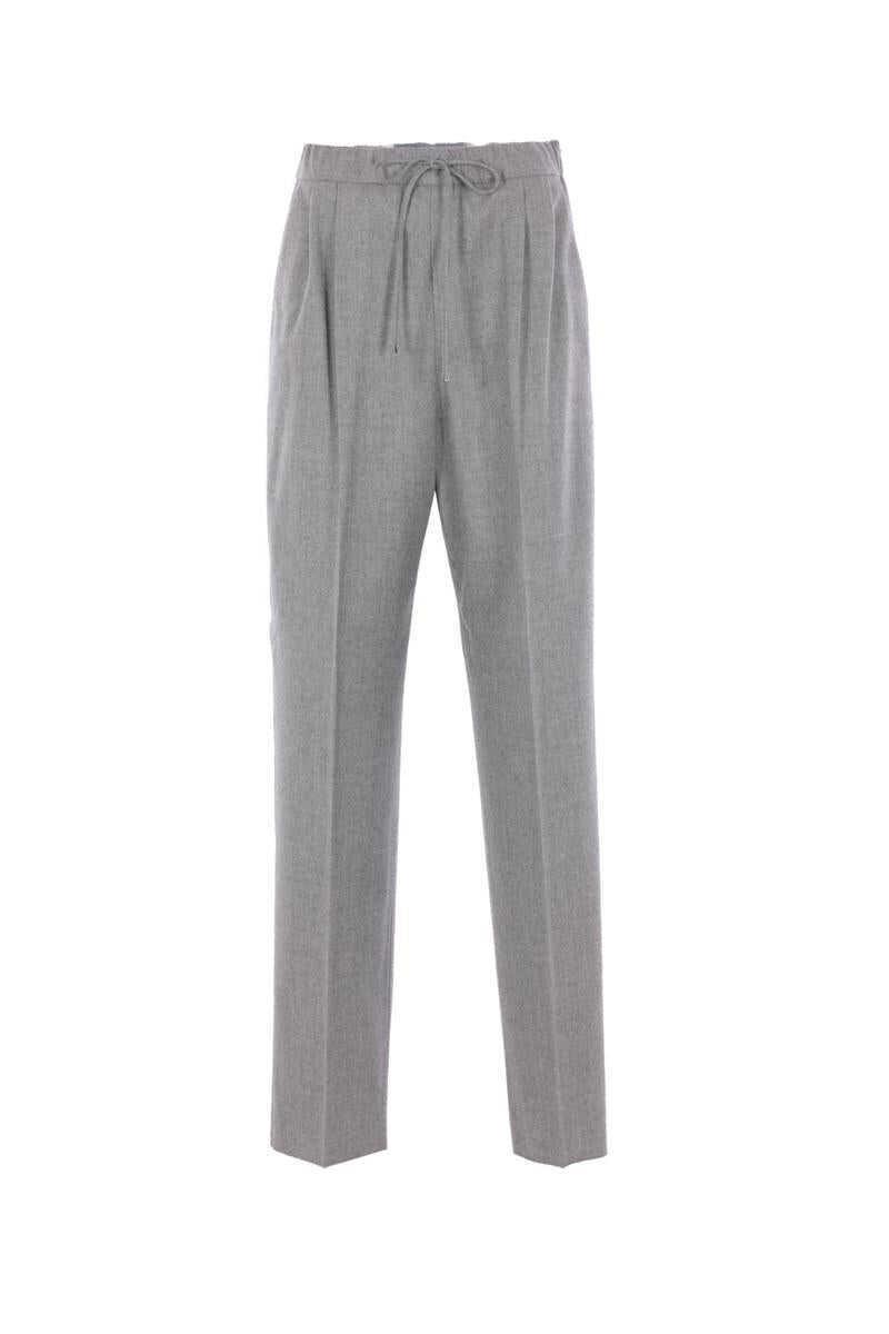 Pantaloni casual Max Mara Max Mara Trousers GREY Femei (BM 19321734) 1