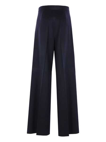 Pantaloni casual Max Mara Max Mara Trousers NAVY BLUE Femei (BM 19321755) 2