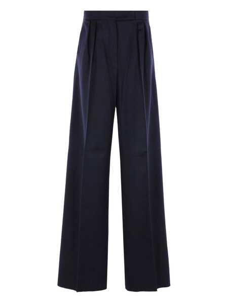 Pantaloni casual Max Mara Max Mara Trousers NAVY BLUE Femei (BM 19321755) 1
