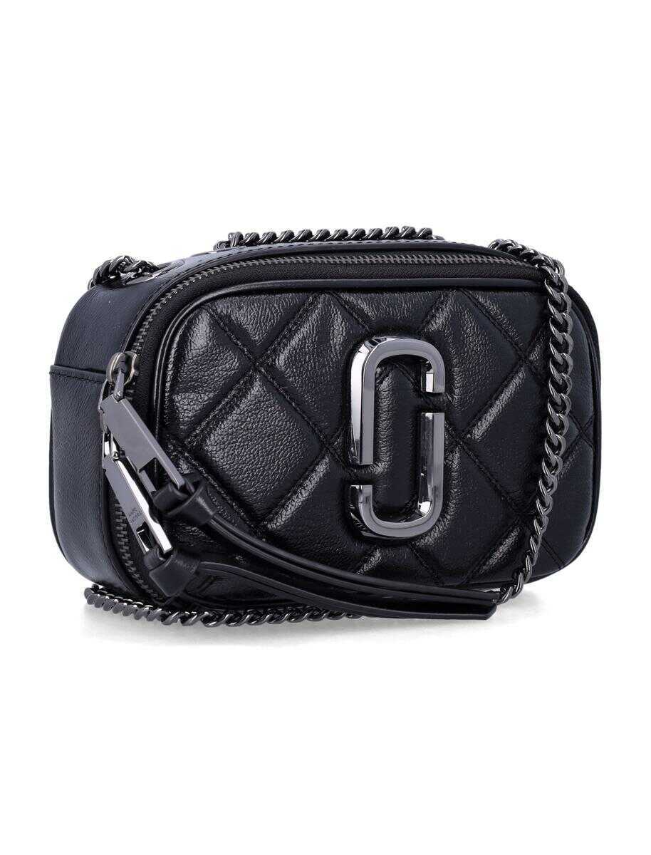 Genti de umar Marc Jacobs Marc Jacobs The Snapshot Quilted Leather Bag Black Femei (BM 19321926) 2
