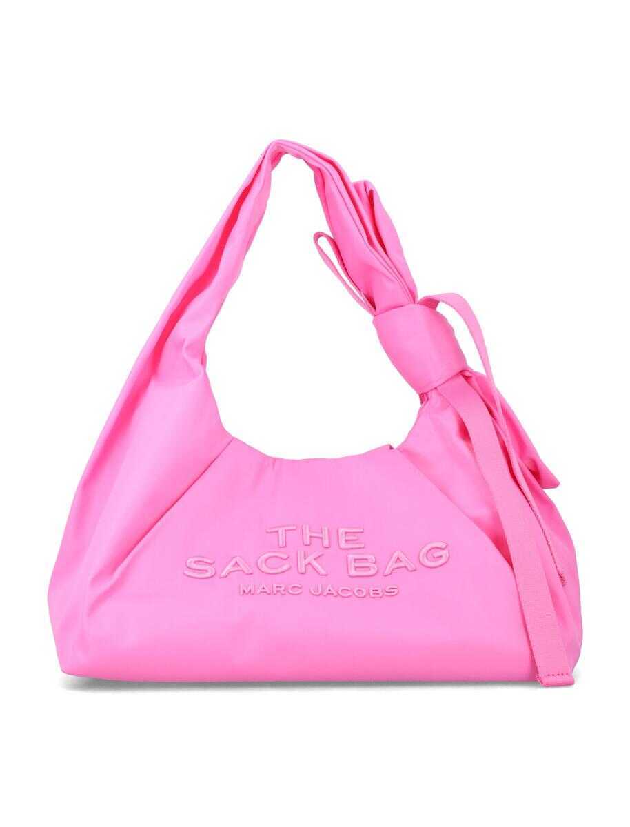 Genti de umar Marc Jacobs Marc Jacobs The Bow Nylon Large Sack Bag BOW PINK Femei (BM 19321944) 1