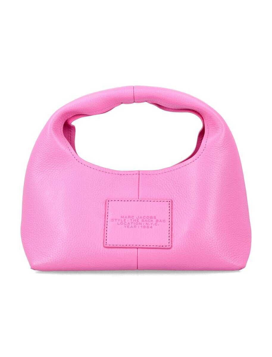 Genti de umar Marc Jacobs Marc Jacobs The Mini Sack Bag BOW PINK Femei (BM 19321974) 3