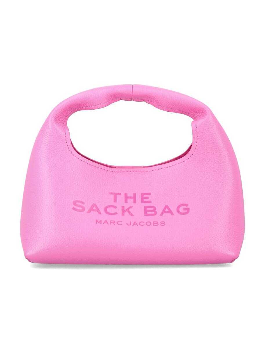 Genti de umar Marc Jacobs Marc Jacobs The Mini Sack Bag BOW PINK Femei (BM 19321974) 1