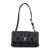 Marc Jacobs Marc Jacobs Quilted Mini Dual Leather Shoulder Bag Black