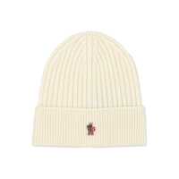 Caciuli Moncler Grenoble Rib Knit Wool Beanie Barbati