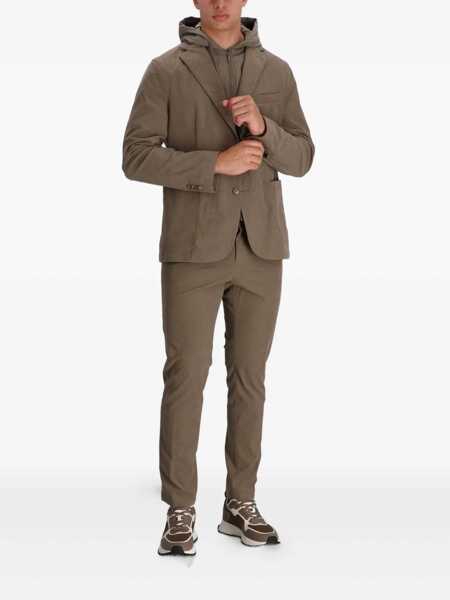 Geci Hugo Boss Boss Boss Beige Jacket With Removable Hood GREEN Barbati (BM 19322286) 2