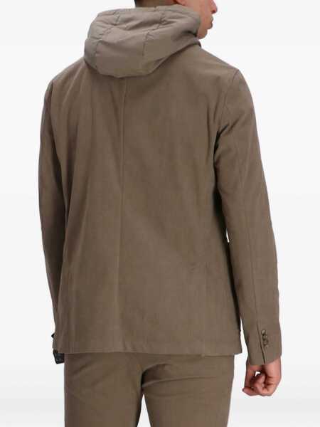 Geci Hugo Boss Boss Boss Beige Jacket With Removable Hood GREEN Barbati (BM 19322286) 4