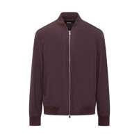 Geci Boss Boss Bordeaux Jacket With Zip Closure Barbati