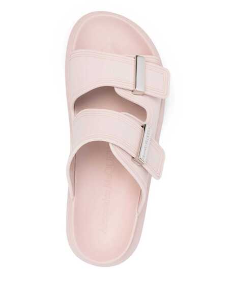 Sandale Alexander McQueen Alexander McQueen Rubber Sandals PINK Femei (BM 19322562) 4