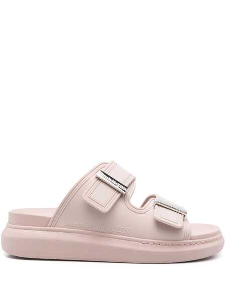 Sandale Alexander McQueen Alexander McQueen Rubber Sandals PINK Femei (BM 19322562) 1