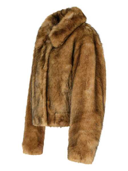 Geci STAND STUDIO Stand Studio Stand Studio Eco Fur Jacket Brown Beige Femei (BM 19322673) 3