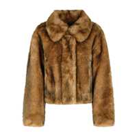 Geci STAND STUDIO Stand Studio Stand Studio Eco Fur Jacket Brown