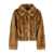 STAND STUDIO Stand Studio Stand Studio Eco Fur Jacket Brown Beige