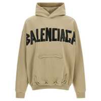 Bluze de trening Balenciaga 'Ripped Pocket Tape Type' Hoodie Barbati