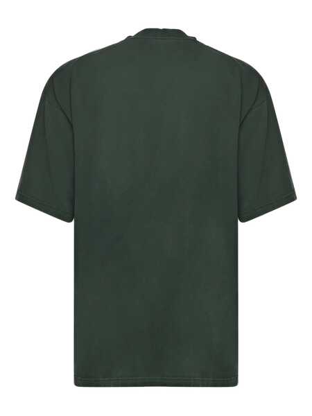 Topuri Balenciaga Balenciaga T-Shirts And Polos GREEN Barbati (BM 19323003) 2