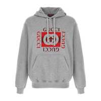 Pulovere Gucci 'Gucci Incrocio Gg' Print Hoodie Barbati