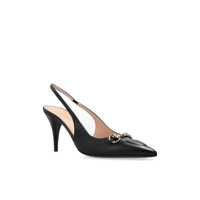 Pantofi cu toc Gucci Dama - Pantofi cu toc Gucci Gucci Morsetto Slingback Black Femei (BM 19323288) - B-mall.ro