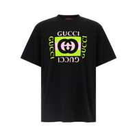 Tricouri Gucci 'Gucci Incrocio Gg' Print T-Shirt Barbati