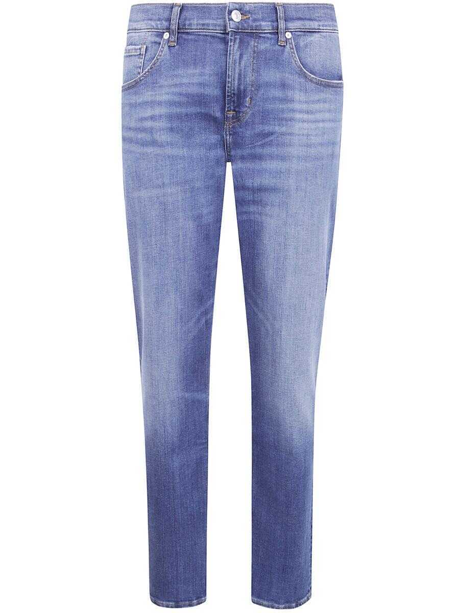 Blugi 7 For All Mankind 7 For All Mankind Slimmy Tapered Reason Jeans Clothing BLUE Barbati (BM 19323474) 1