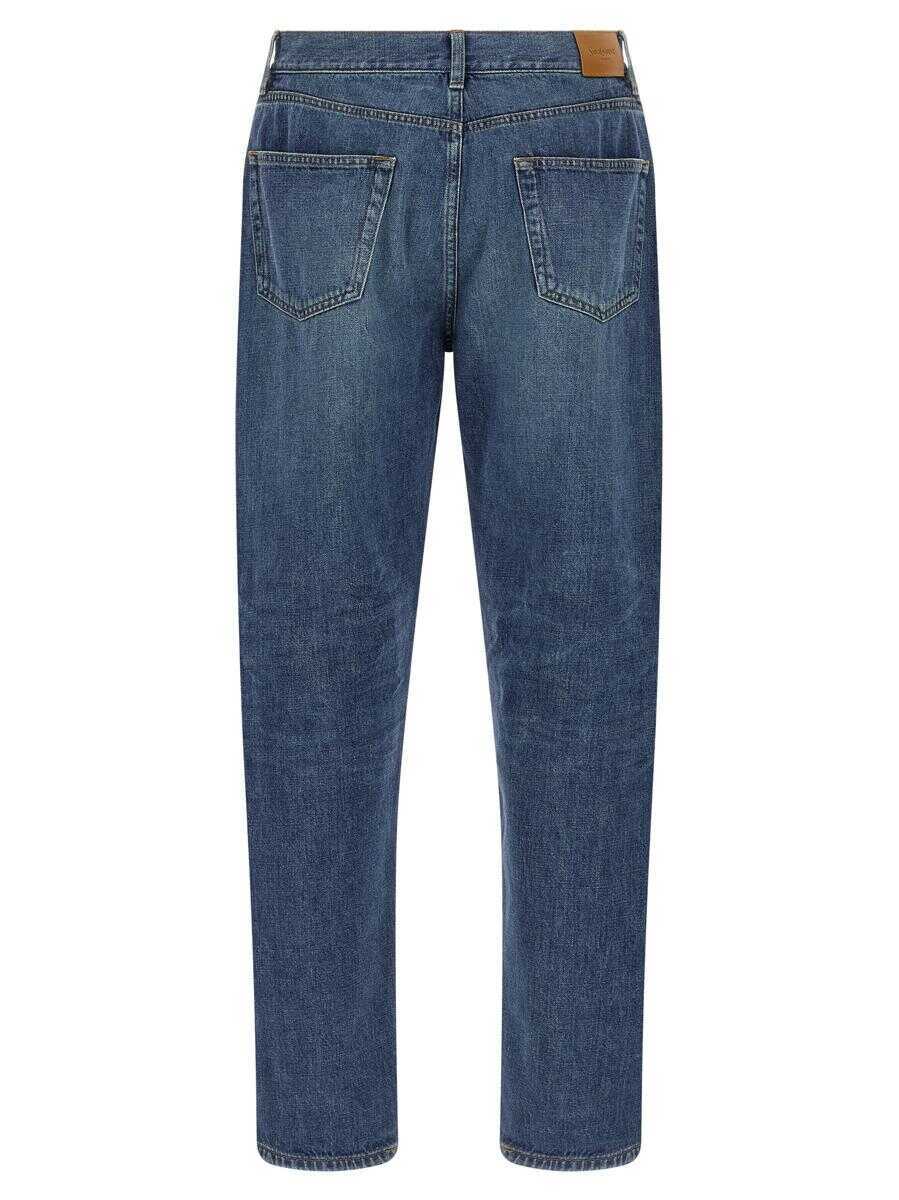 Blugi Saint Laurent Saint Laurent Mick Jeans BLUE Barbati (BM 19323726) 2