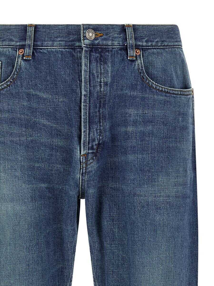 Blugi Saint Laurent Saint Laurent Mick Jeans BLUE Barbati (BM 19323726) 3