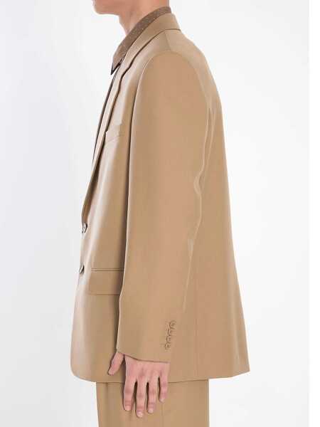 Geci Saint Laurent Saint Laurent Yves Blazer Beige Barbati (BM 19323750) 2