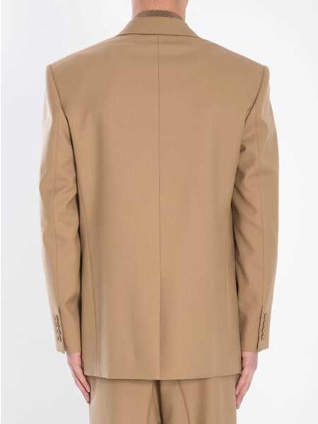 Geci Saint Laurent Saint Laurent Yves Blazer Beige Barbati (BM 19323750) 3