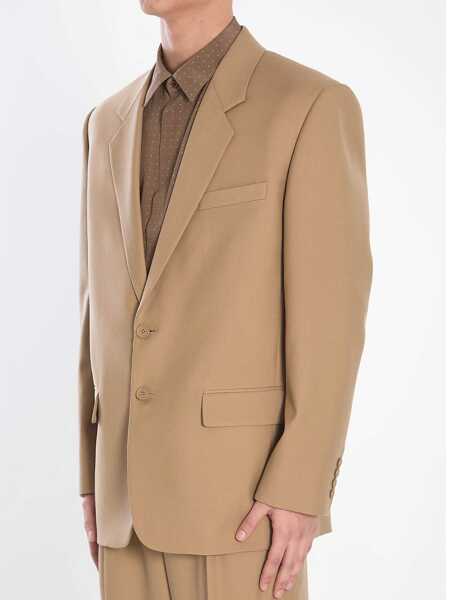 Geci Saint Laurent Saint Laurent Yves Blazer Beige Barbati (BM 19323750) 4