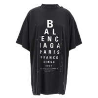 Topuri Balenciaga 'Optical' T-Shirt Femei