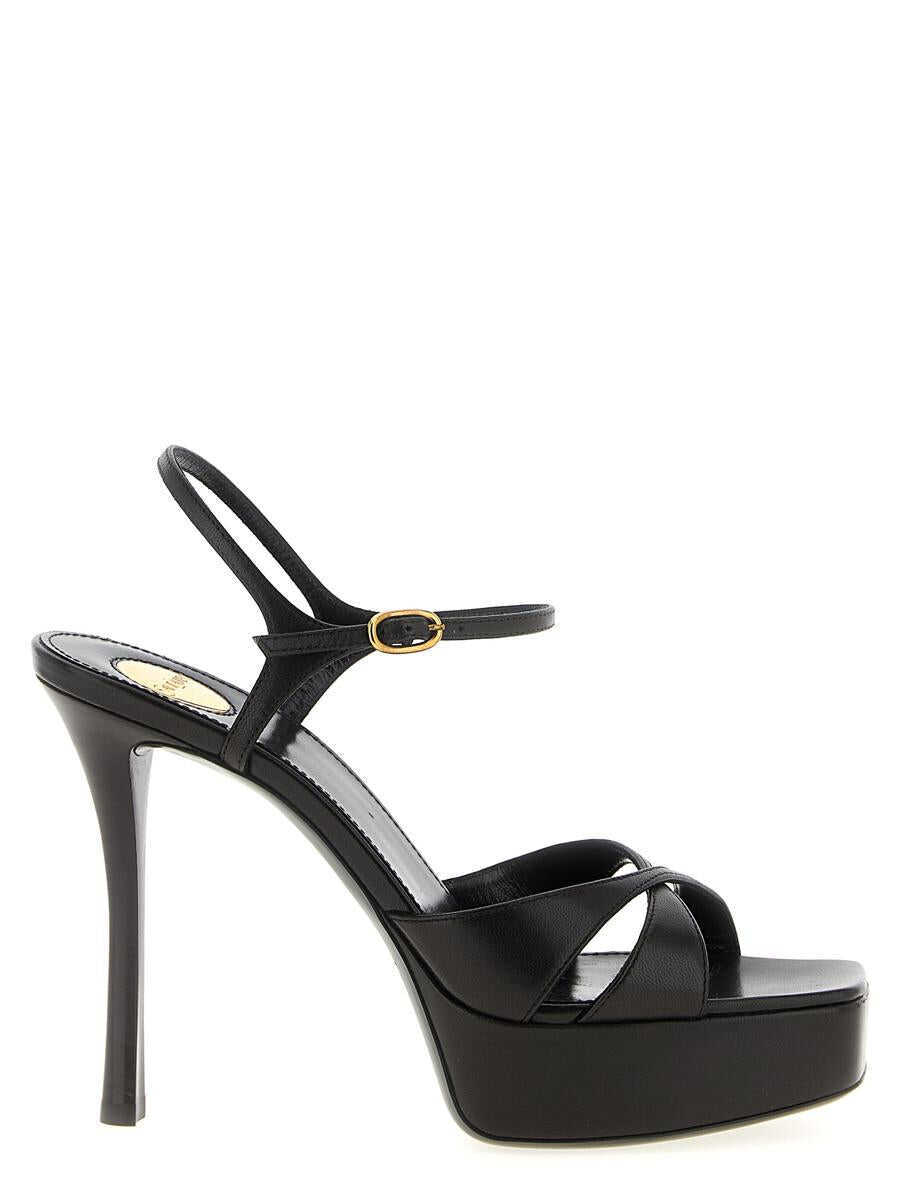 Sandale Saint Laurent Saint Laurent Debbie Sandals BROWN Femei (BM 19324086) 1
