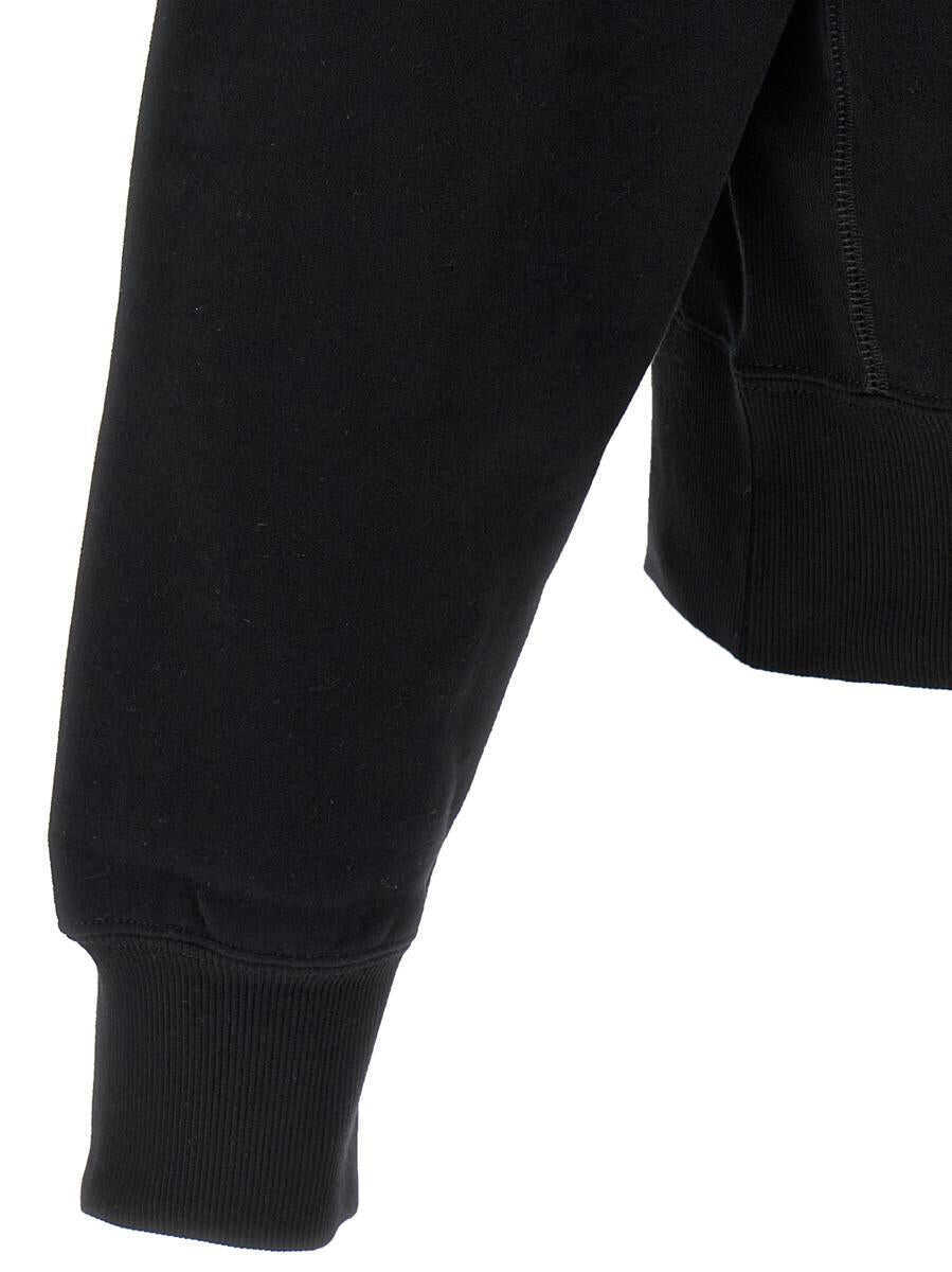 Pulovere Saint Laurent Saint Laurent Cassandre Sweatshirt Black Barbati (BM 19324140) 4