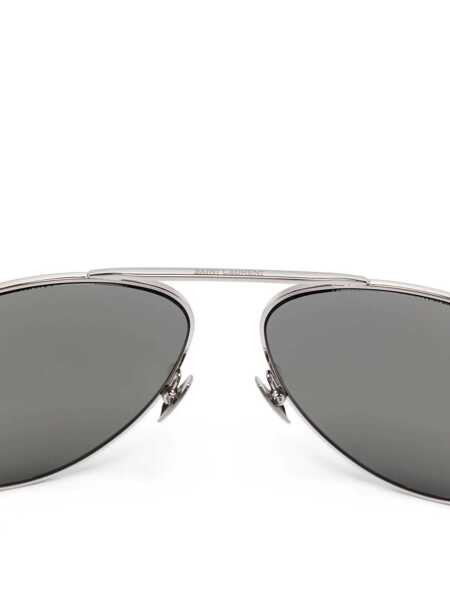 Ochelari de soare Saint Laurent Saint Laurent Sl 800 Sunglasses SILVER Femei (BM 19324143) 3