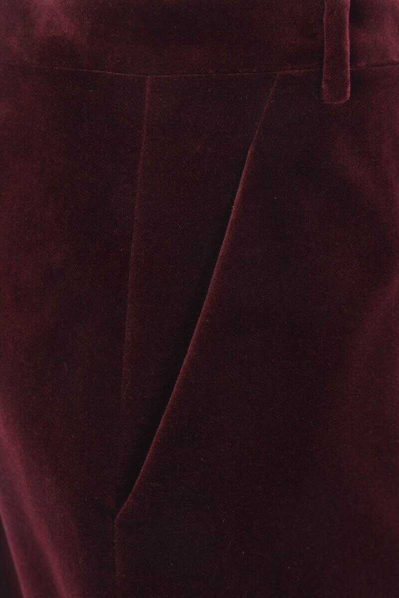 Fuste Saint Laurent Saint Laurent  Skirts Purple Femei (BM 19324146) 4