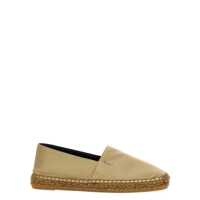 Balerini Saint Laurent Logo Embroidery Espadrilles Femei