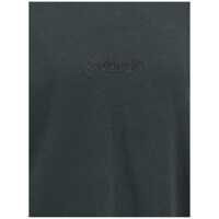 Tricouri Saint Laurent pentru Barbati - Tricouri Saint Laurent Saint Laurent Logo Embroidery T-Shirt Black Barbati (BM 19324170) - B-mall.ro