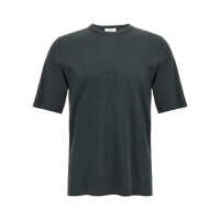 Tricouri Saint Laurent Logo Embroidery T-Shirt Barbati