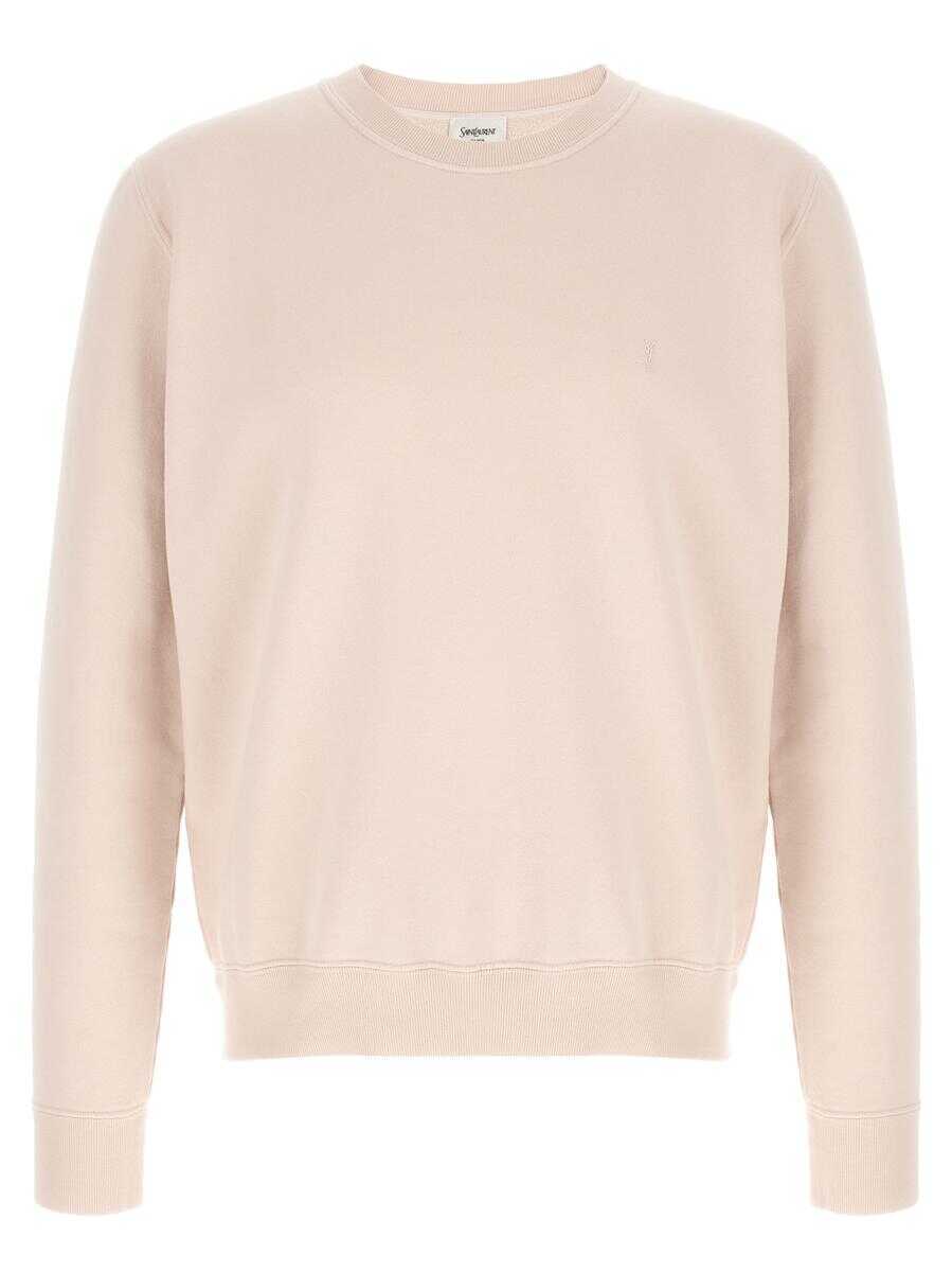 Pulovere Saint Laurent Saint Laurent Cassandre Sweatshirt PINK Barbati (BM 19324188) 1