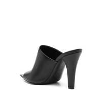 Pantofi cu toc Saint Laurent Dama - Pantofi cu toc Saint Laurent Saint Laurent Jill Leather Mules Black Femei (BM 19324266) - B-mall.ro
