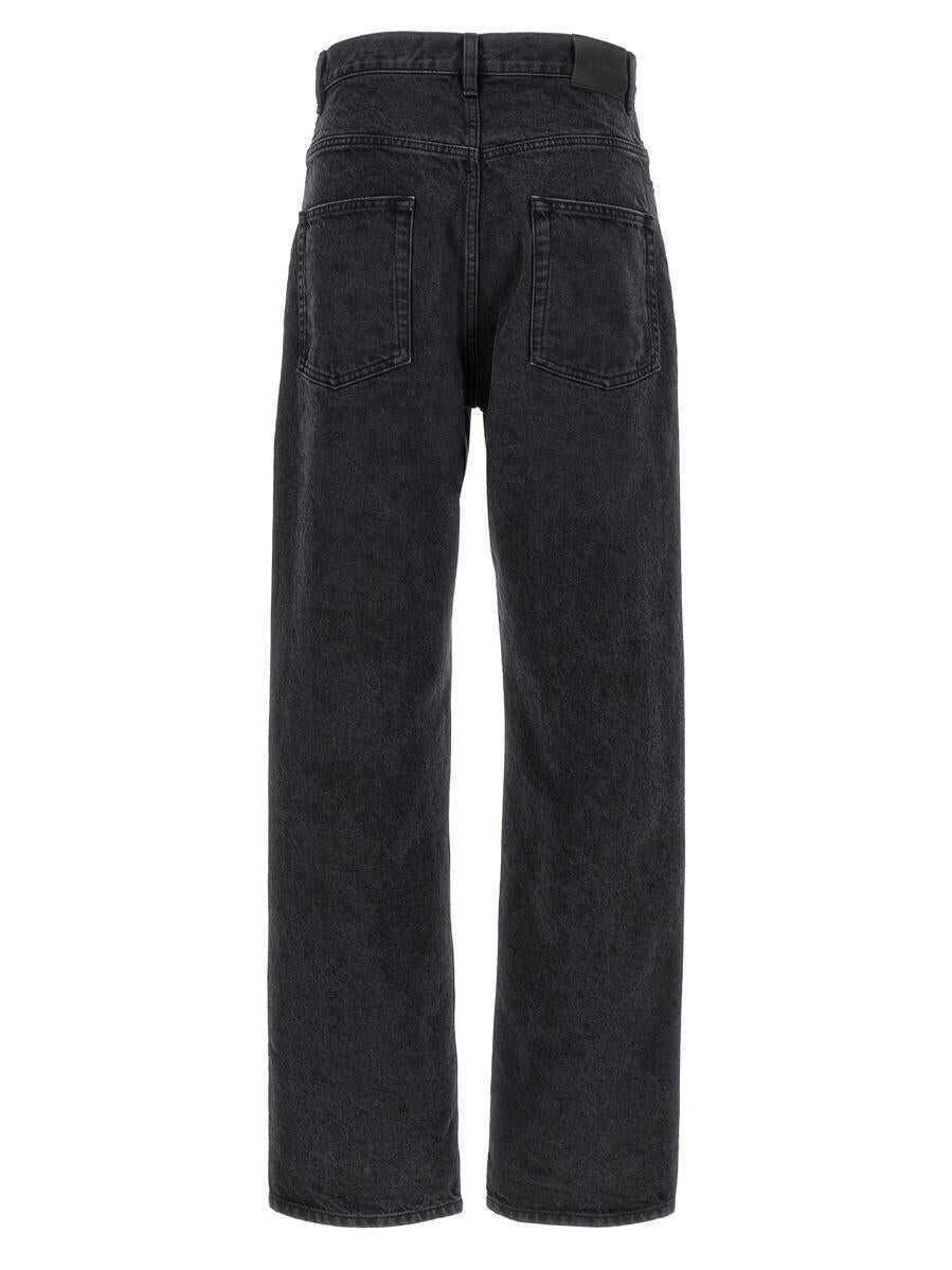 Blugi Saint Laurent Saint Laurent Used Effect Jeans Black Femei (BM 19324380) 2