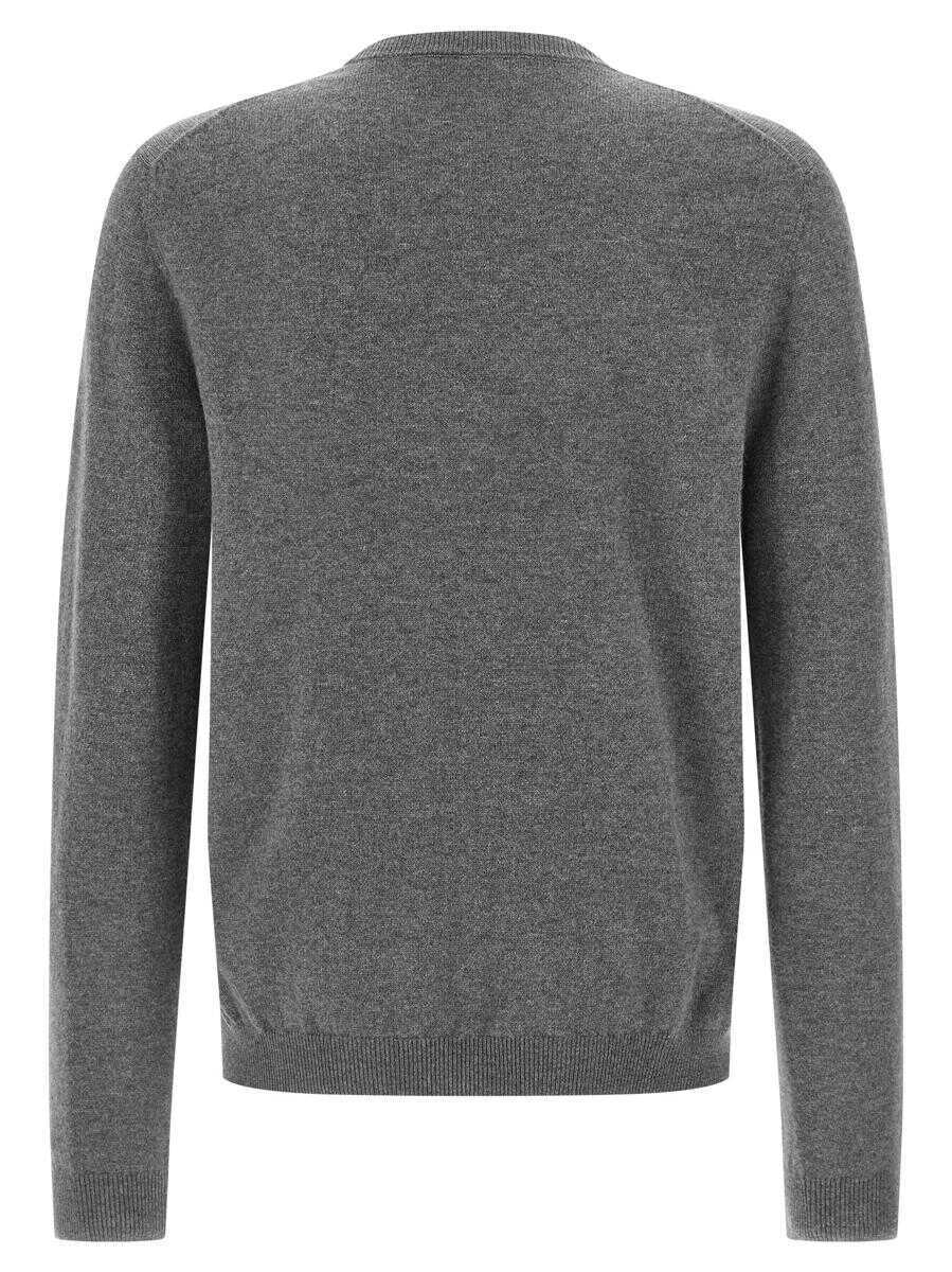 Pulovere Gucci Gucci Gg Intarsia Sweater GRAY Barbati (BM 19324491) 2