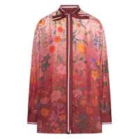 Camasi Gucci Gucci 'Gucci Flora' Print Shirt