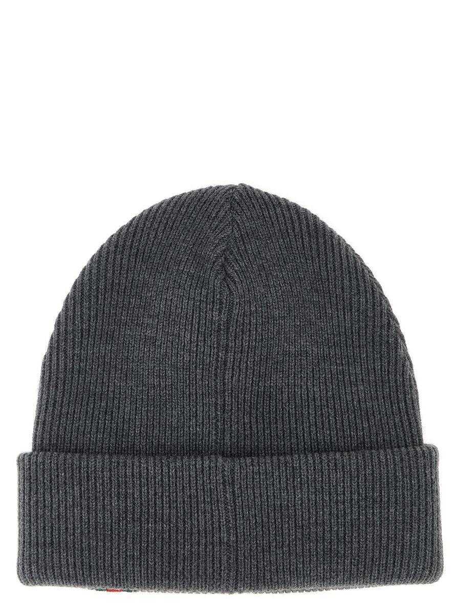 Caciuli Gucci Gucci Web Detail Beanie GRAY Barbati (BM 19324530) 2