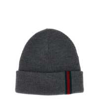 Caciuli Gucci Web Detail Beanie Barbati