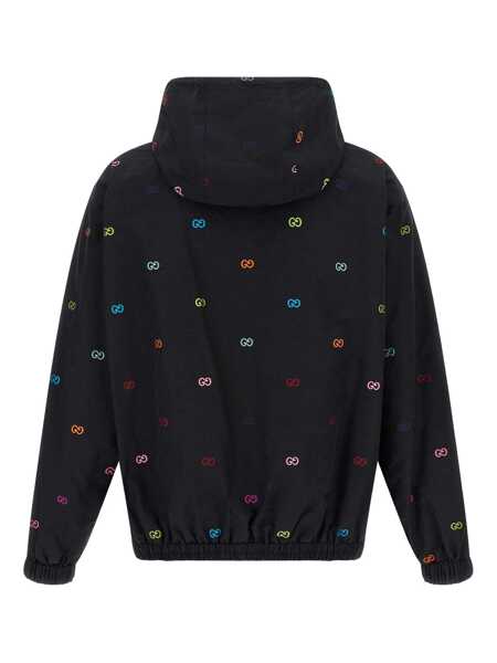 Geci Gucci Gucci Multicolor Fil Coup Jacket Black Barbati (BM 19324536) 2